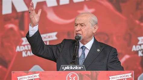 MHP Lideri Bahçeli Cumhur Ittifaki ABB Baskan Adayi Altinok Ile Keçiörende Halki Selamladi